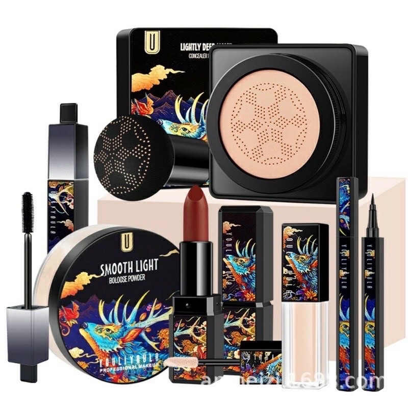 Bộ Trang Điểm Makeup Đầy Đủ Cá Nhân Nội Địa Trung Set 7 Mỹ Phẩm | BigBuy360 - bigbuy360.vn