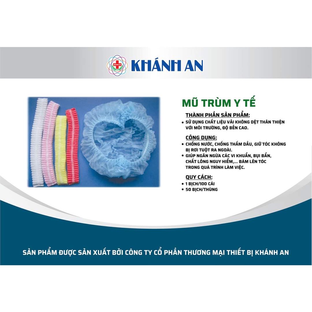 Nón con sâu Khánh An bịch 100 cái