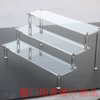 Kệ trưng bày mỹ phẩm nhiều tầng bằng acrylic tiện dụng