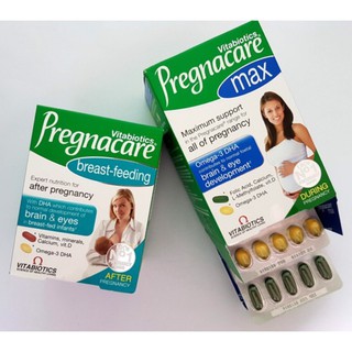 (Mẫu mới) - Vitamin Bà Bầu Pregnacare Max, 84 Viên