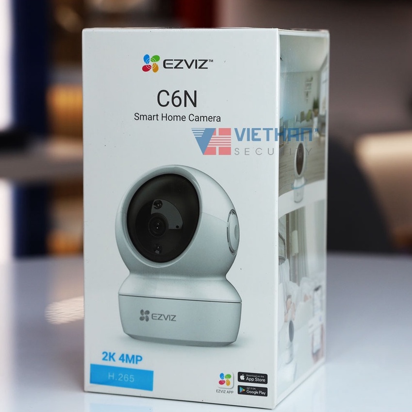 Camera IP Wifi quay quét thông minh EZVIZ C6N 4MP - Đàm thoại 2 chiều - Quay quét - Hàng chính hãng