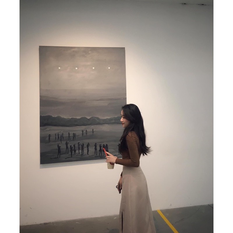 [ảnh thật] chân váy xẻ dài | BigBuy360 - bigbuy360.vn