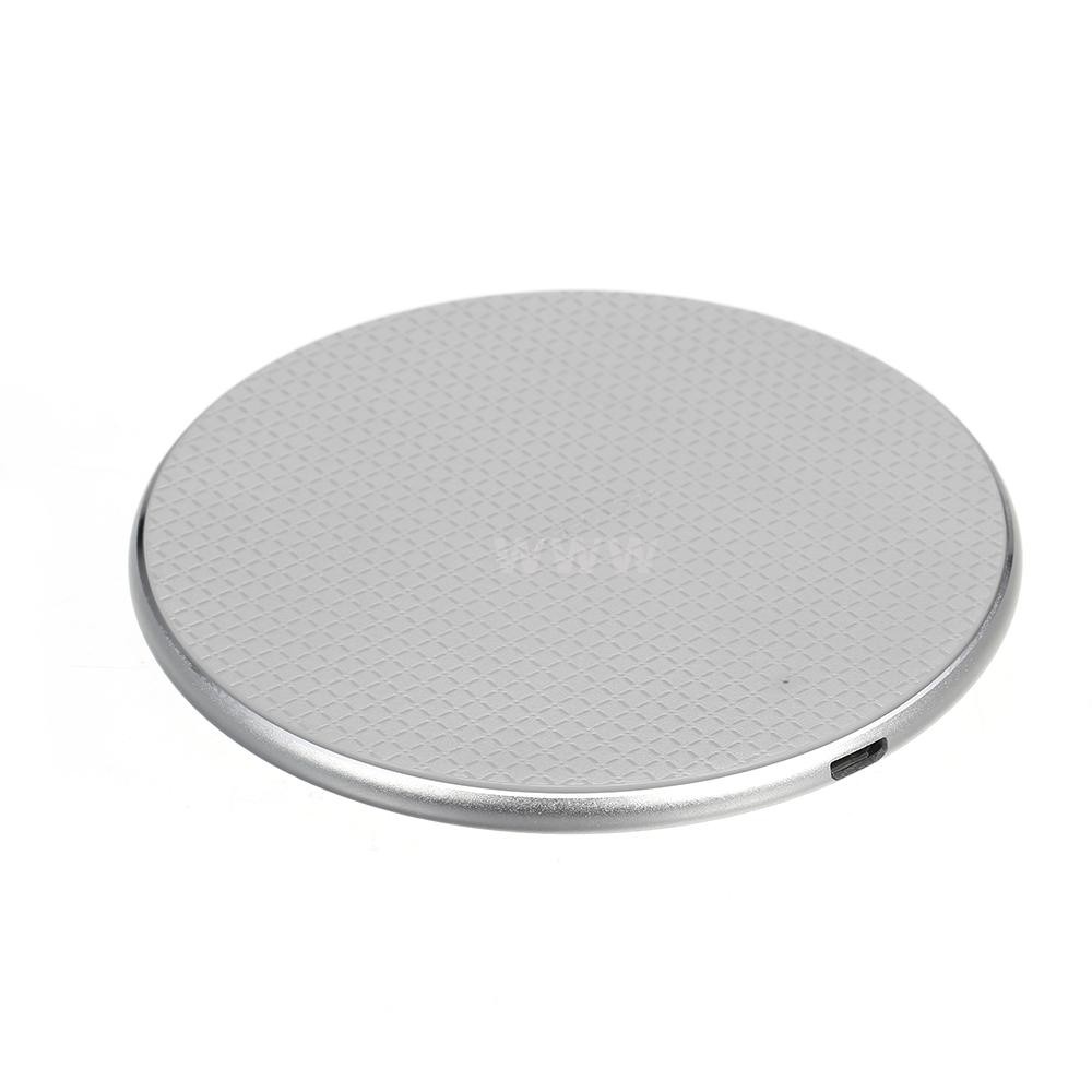 5/7.5/10W Wireless Charger Aluminium Alloy Flying Disk Fast Charging Pad for Samsung Galaxy S9/S9 Plus/S8/S8 Plus/Note 9/iPhone X/XS/XS MAX/XR