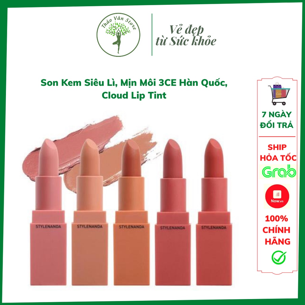 Son thỏi lì 3CE Mood Recipe Matte Lip Color chính hãng