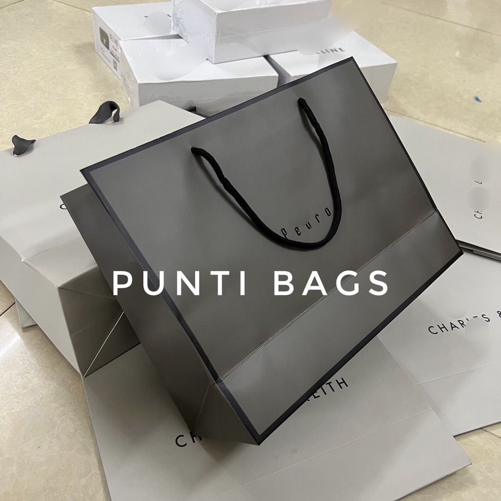 Túi giấy hãng cnk, pedo chuẩn store tặng quà, đựng túi xách nữ cao cấp | Punti Bags
