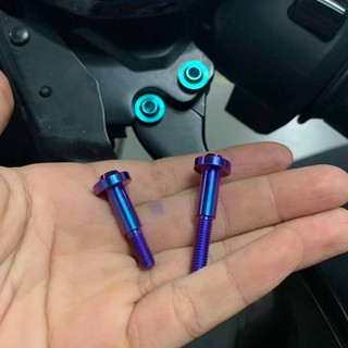 Ốc GR5 Titanium tay thắng bên trái cho Vario 2018, Click 2018 ( bộ 2 con )