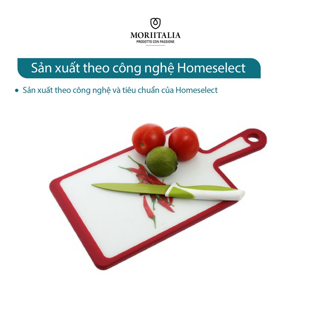 [Mã BMBAU50 giảm 7% đơn 99K] Thớt nhựa Homeselect kháng khuẩn độ bền cao Moriitalia CX0004