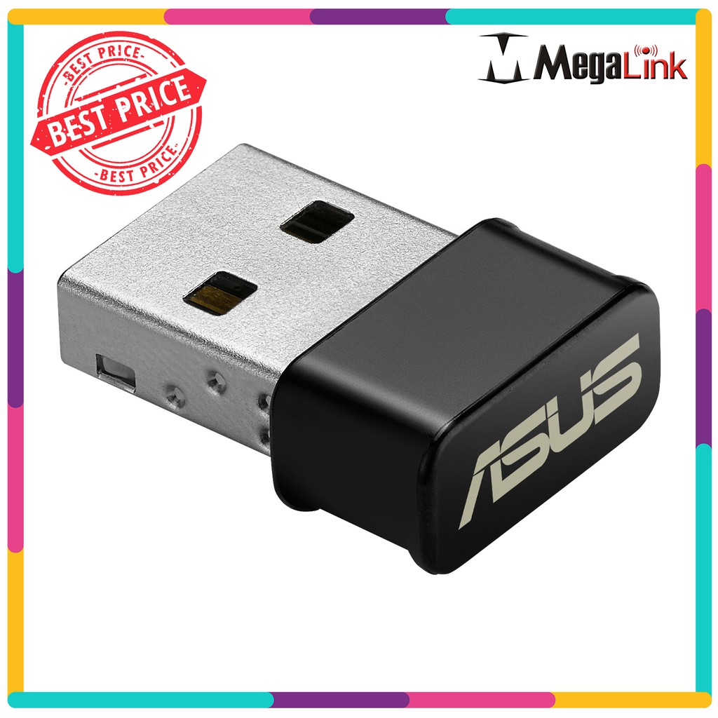 Usb 3.0 Wifi Không Dây Asus Usb-Ac53 Nano-Ac1200