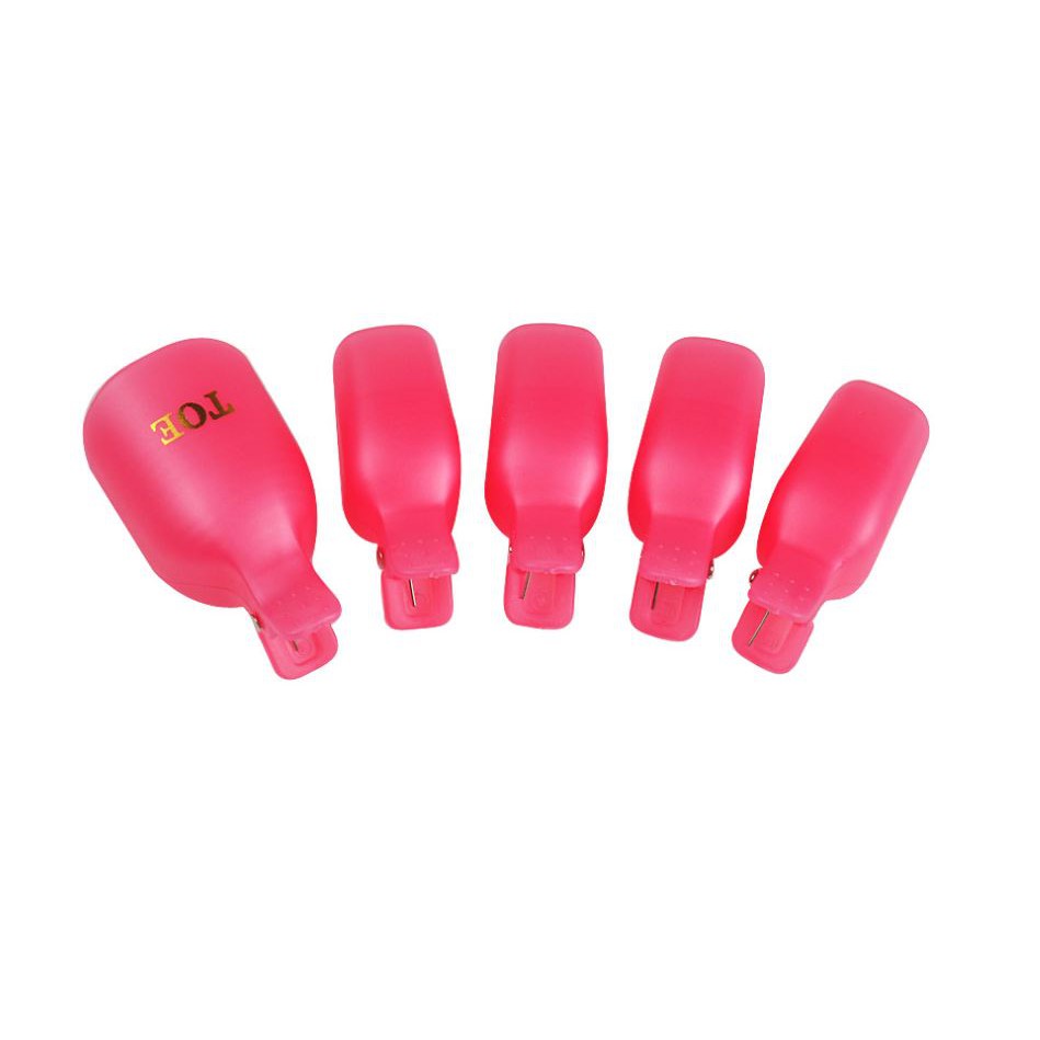 Kẹp ủ móng chân phá Gel ( set 5 cái)