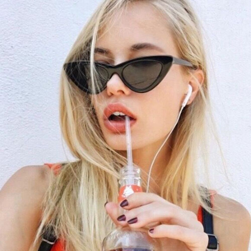 Kính mát mắt mèo phong cách retro quyến rũ