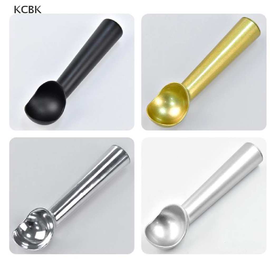 Muỗng Làm Kem Bằng Hợp Kim Nhôm Và Silicone Chống Đóng Băng Tiện Dụng