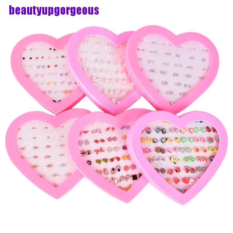 Bông Tai Handmade Hình Hoa Trái Cây Bằng Đất Sét Dễ Thương Xinh Xắn