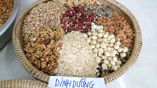 500GRAM NGŨ CỐC BÀ BẦU SIÊU DINH DƯỠNG 17 LOẠI HẠT CÓ ATVSTP