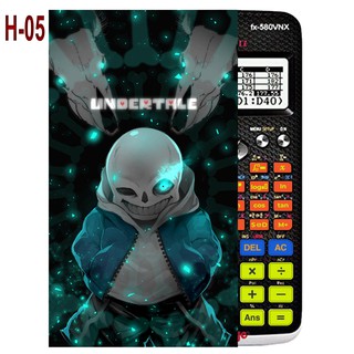 Dán máy tính Casio sans undertale , ERROR ( đa dạng mẫu hình)