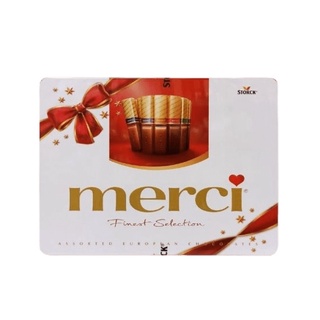 Kẹo socola merci finest selection hộp thiếc 500g