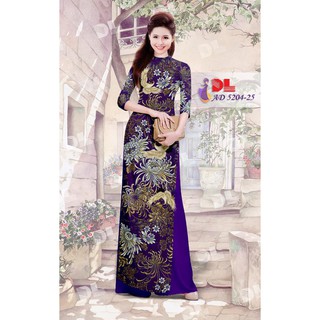 Vải áo dài 3d
