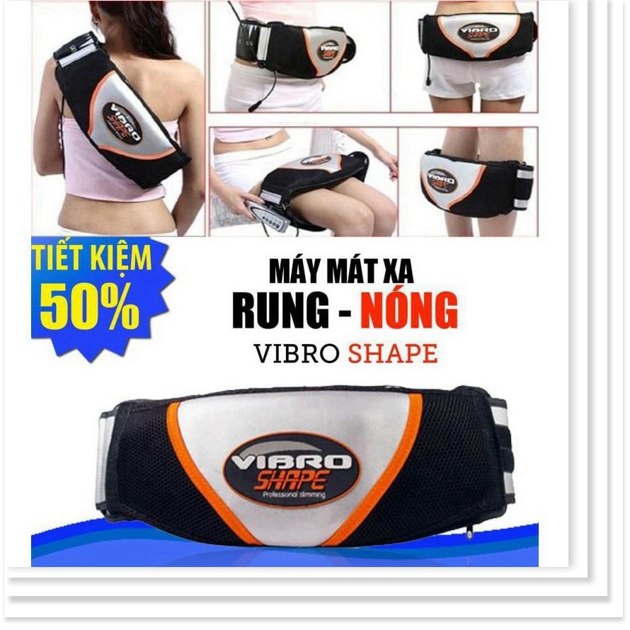 Máy Giảm Béo Toàn Thân,Đai Rung Nóng Đánh Tan Mỡ Thừa,Máy Giảm Mỡ Bụng Cho Nam Nữ VIBRO SHAPE