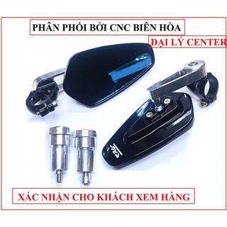 Gương gù xe máy cnc giá 1 cái