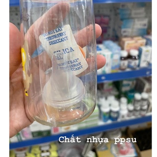 [CÓ VAN CHỐNG SẶC] Bình sữa Kichilachi PPSU cổ hẹp 150ml, 250ml