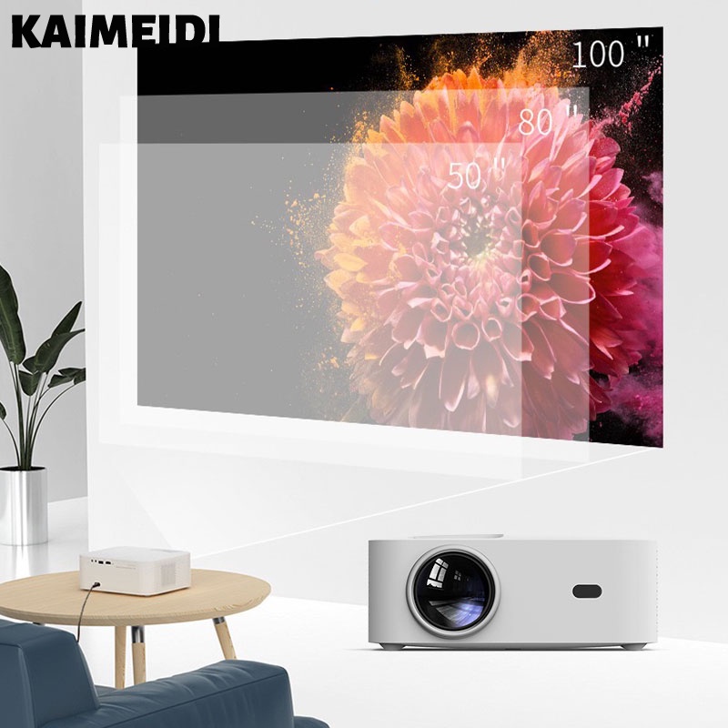 Máy Chiếu 4K Tại Nhà, Sử Dụng Tại Nhà, Máy Chiếu, Điện Thoại Di Động, Ultra HD, Nhỏ Gọn