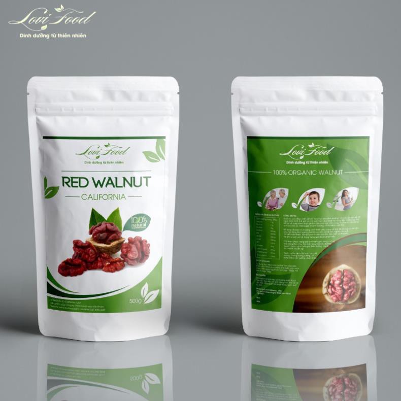 HẠT ÓC CHÓ ĐỎ TÁCH VỎ MỸ - 500gram HẠT CAO CẤP nhập khẩu 100% từ California - Lovi Food Việt Nam | BigBuy360 - bigbuy360.vn