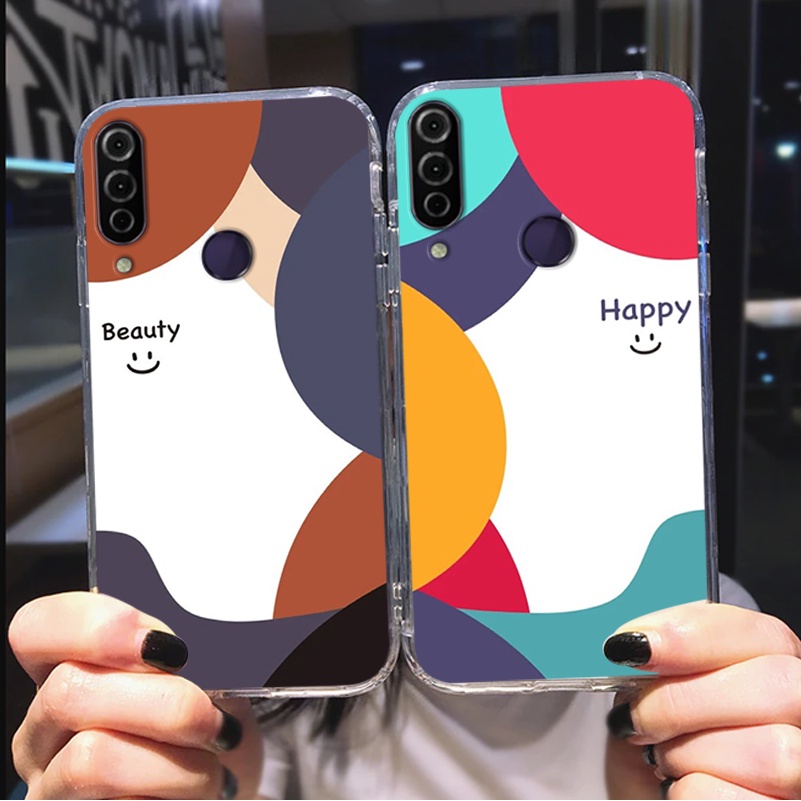Ốp lưng Vsmart Joy 1 / Joy 1 Plus / Joy1+ / Joy 2 Plus / Joy2+ / Joy 3 mặt cười, họa tiết caro đơn giản đẹp cute