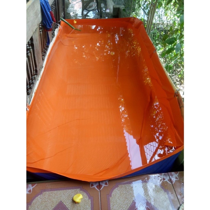 Bể Bơi Bằng Bạt Cao 50Cm Hàng Cao Cấp Hàn Quốc Được Gia Công Tỉ Mỉ Chắc Chắn