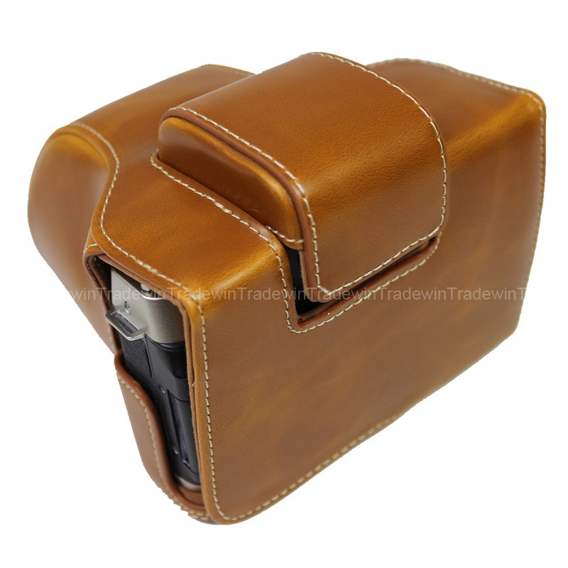 Túi Da Đựng Máy Ảnh Fujifilm X-T200 Xt200 Với Ống Kính 15-45mm