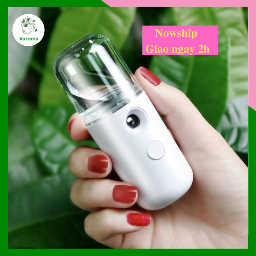 Máy phun sương mini 🍃FREESHIP🍃 Xịt khoáng nano cầm tay phun sương giữ ẩm cho làn da