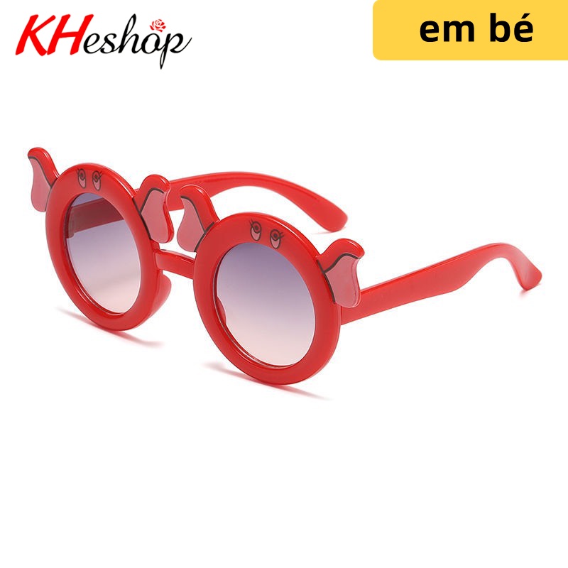[Thời Trang] Kính Hoạt Hình bé Voi xinh xắn dễ thương, nhiều màu lựa chọn cho Trẻ Em mã Y1623