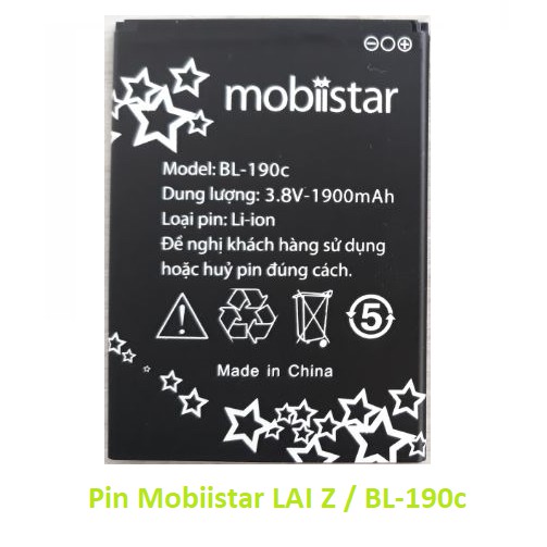 Pin Mobiistar LAI Z / BL-190c