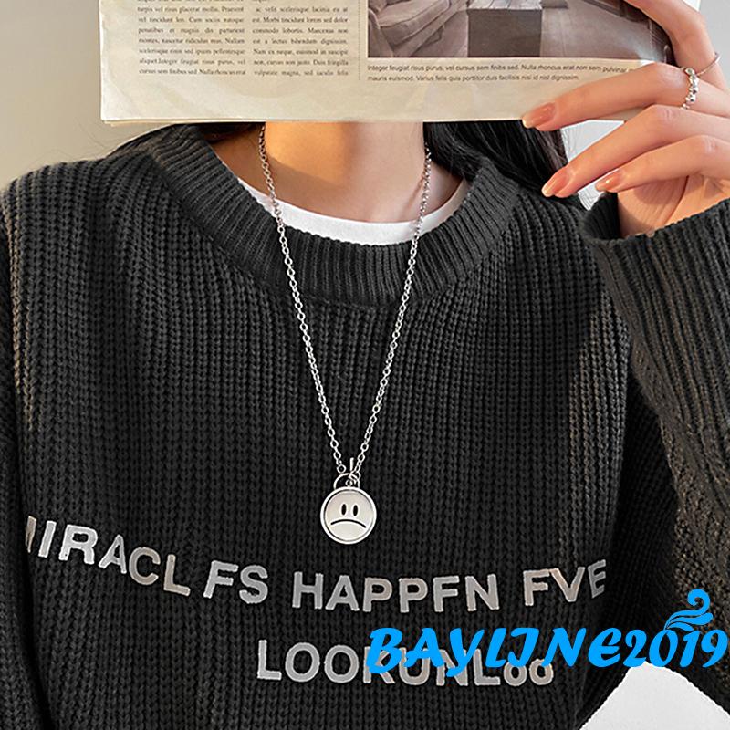 Vòng cổ mặt hình mặt cười thời trang cho nữ