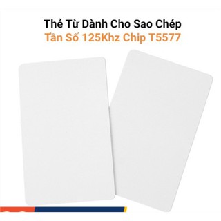 Thẻ RFID 125Khz Sao Chép Được T5577