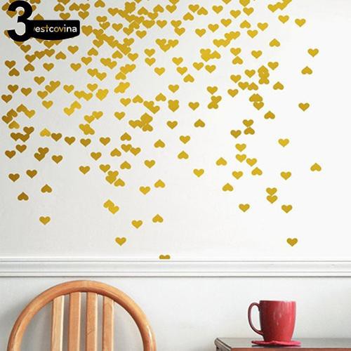 Sticker dán tường hình trái tim