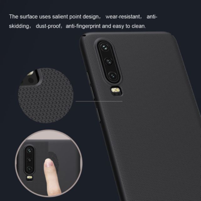 Ốp lưng cứng Nillkin Super Frosted Shield cho Huawei P30