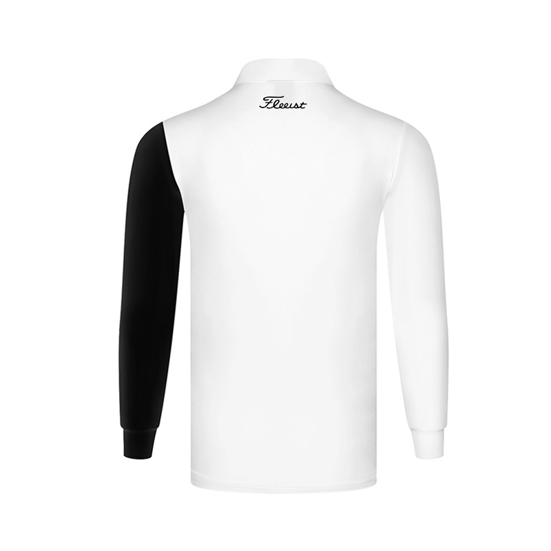 Áo Thun POLO Mau Khô Thoáng Khí Tay Dài Để Chơi GOLF Cho Nam