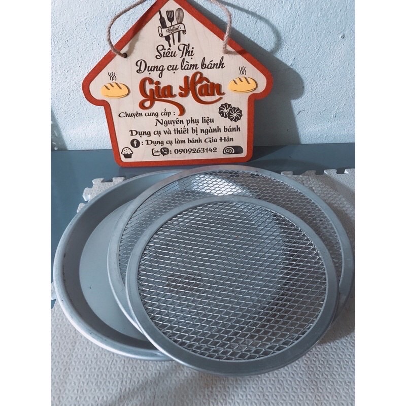 Vỉ nướng pizza inox