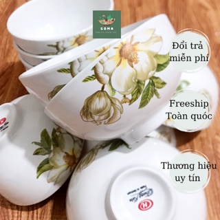 Bộ 10 bát ăn cơm sứ cao cấp Bát Tràng, quà tặng 20/11 độc đáo, bộ bát sứ giá rẻ, tô sứ giá rẻ, tô ăn cơm Bát Tràng