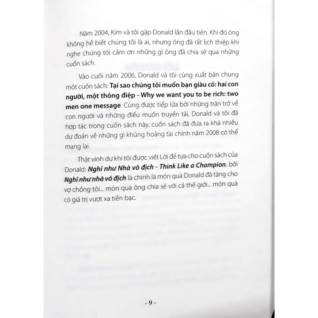 Sách - Nghĩ như nhà vô địch - Think like a champion (bìa mềm)
