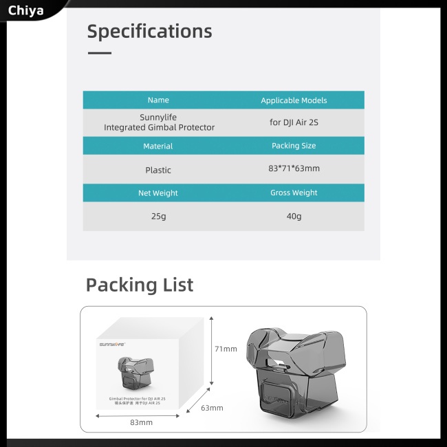 Nắp Bảo Vệ Ống Kính Máy Ảnh Cho Dji Air 2s