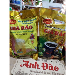 Bột đậu xanh đậu đen Gia Bảo gói 500g, 10 gói x 50g