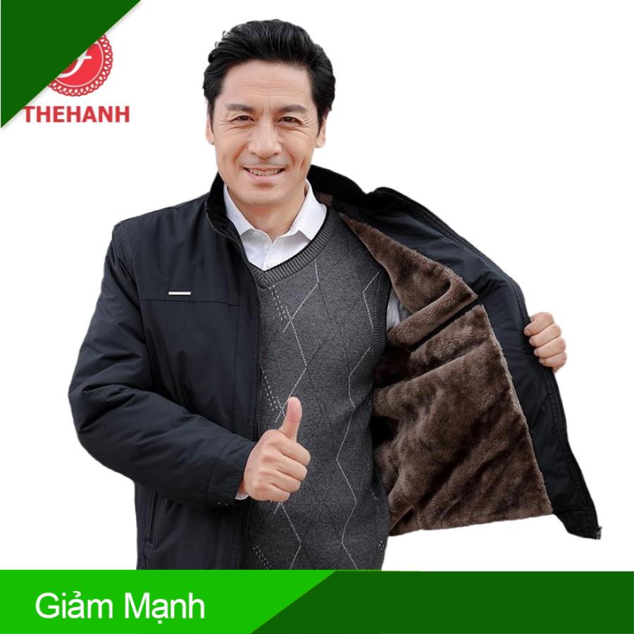 ⚡️Freeship⚡️ Giá huỷ diệt⚡️Áo khoác nam trung tuổi - áo phao nam trung niên đại hàn THEHANH STORE