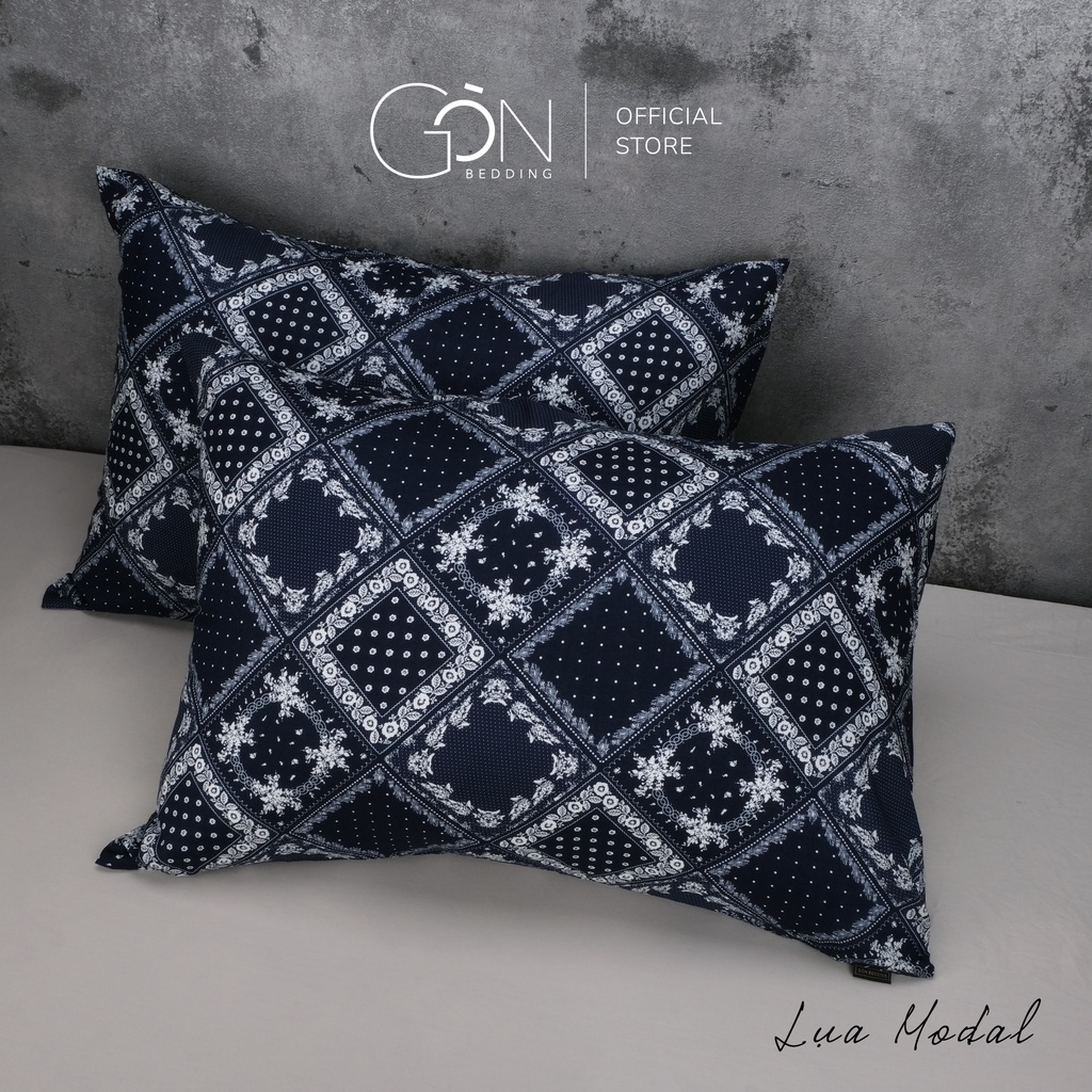 [Nhiều mẫu] 01 Vỏ Gối Nằm Gòn Bedding Lụa Modal Hàn Quốc 50x70 cm Hoạ Tiết Hoa &amp; Hoạt Hình