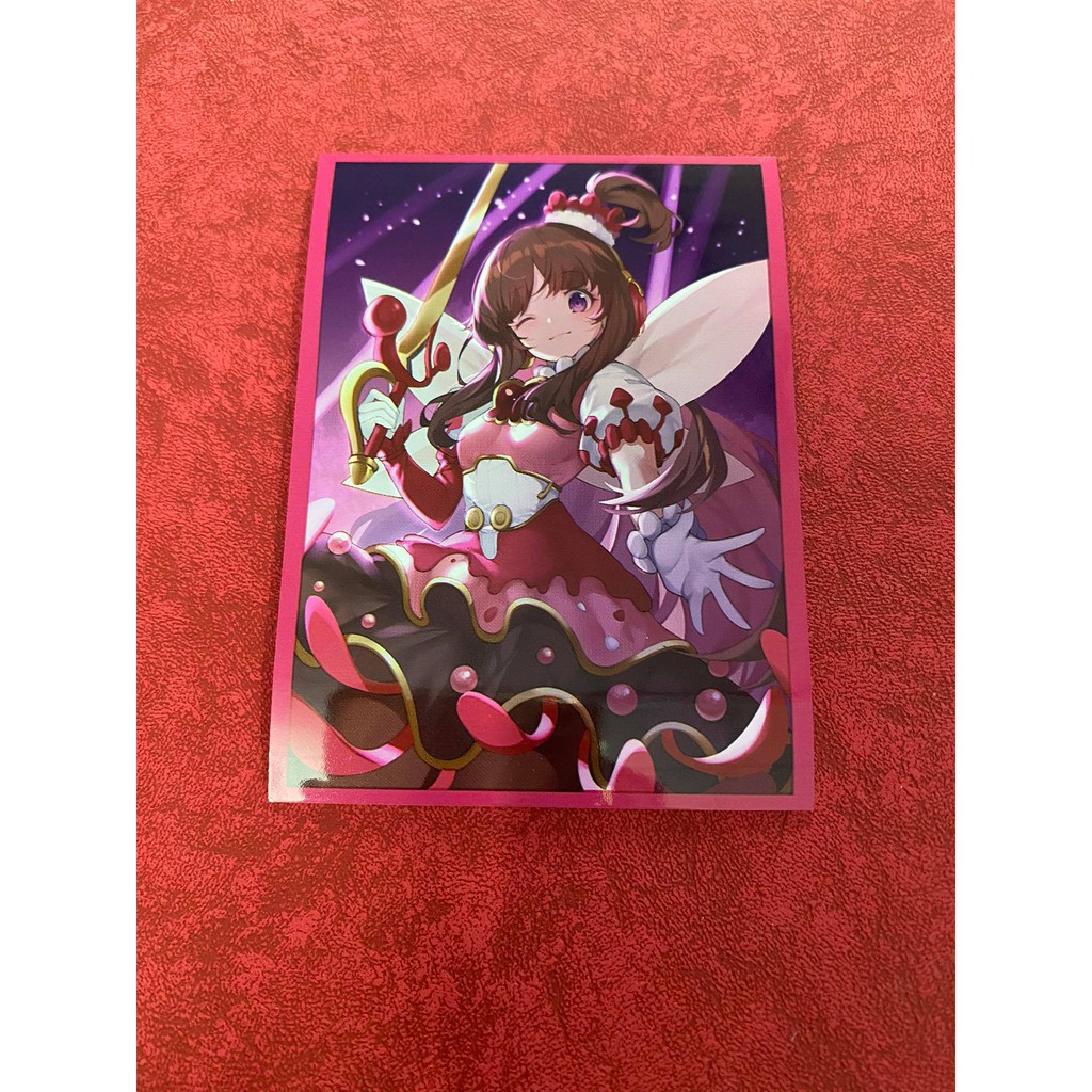 [ Dưa Hấu Yugioh ] Bọc bài lẻ chính hãng Standard Size  - Trickstar Lycoris - Sleeve 6,7cmx9,2cm