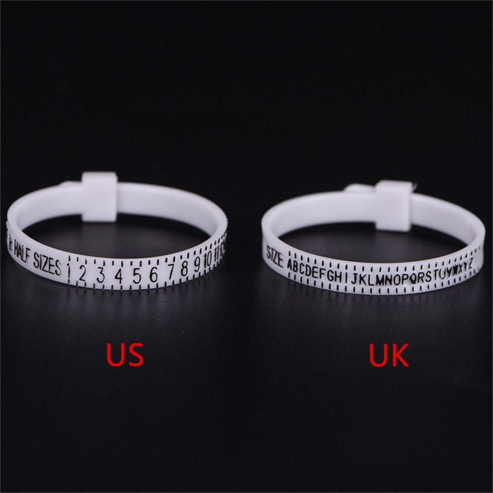 Thước Đo Kích Thước Nhẫn Đeo Ngón Tay A-Z UK / US