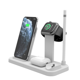 Đế Sạc Không Dây Đa Năng Cho Iphone Samsung Android Apple Watch