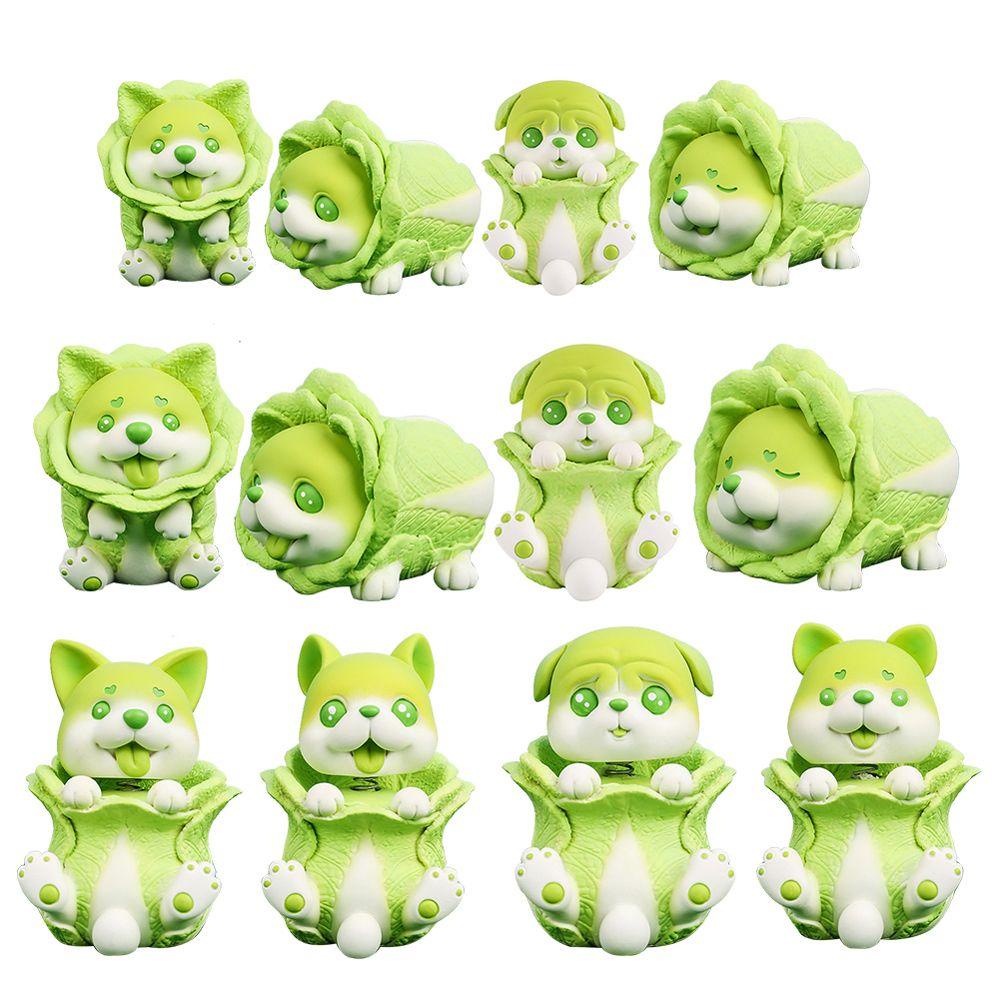 REBUY1 Mô Hình Chú Chó Shiba Lắc Đầu Bằng Nhựa Resin Trang Trí Năm Mới
