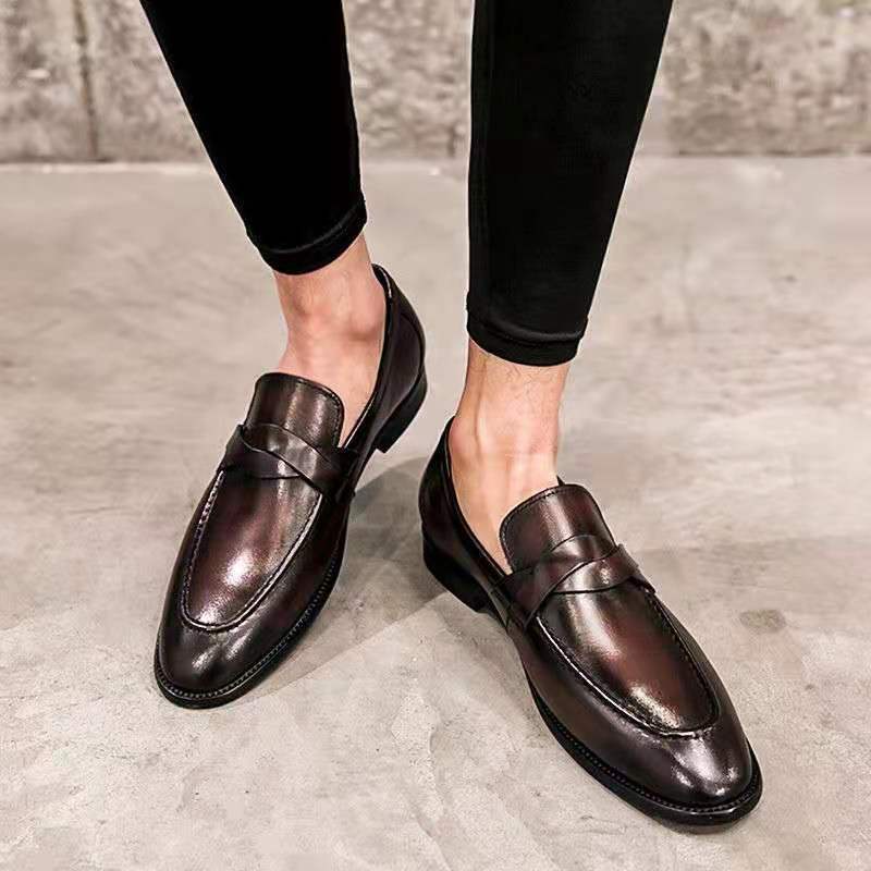 Giày lười nam chất liệu mềm mại thanh lịch cho nam