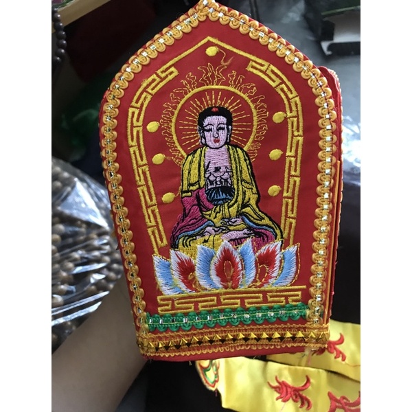 MŨ LIÊN HOA DÀNH CHO SƯ THẦY VÀ CÁC PHẬT TỬ ĐI LỄ VÀ CÚNG GIƯỜNG