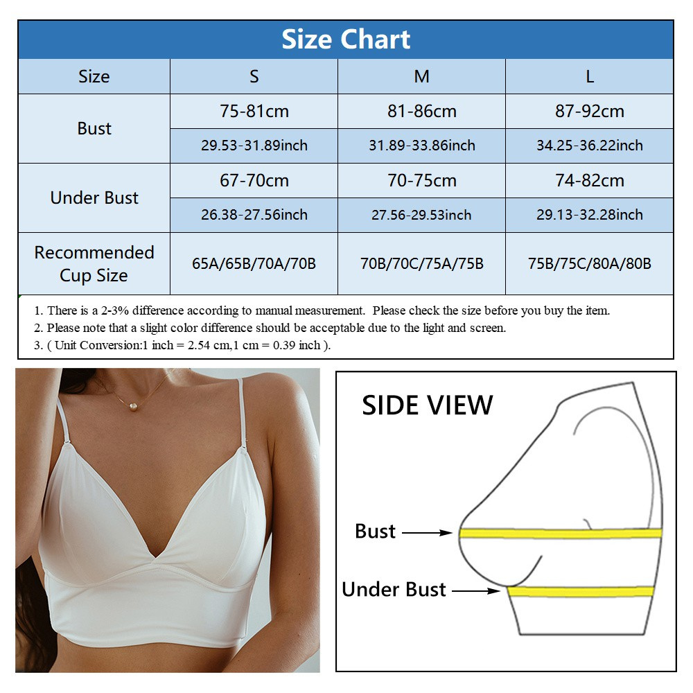 Áo Ngực Hở Lưng Không Gọng Chất Liệu Lụa Lạnh Thời Trang Mùa Hè Quyến Rũ Cho Nữ | BigBuy360 - bigbuy360.vn